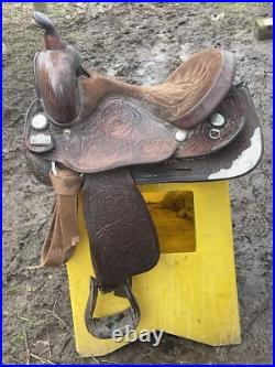 #923 15 Big Horn Western Saddle