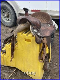 #923 15 Big Horn Western Saddle