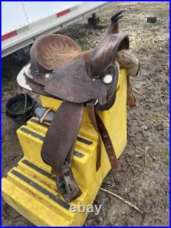 #923 15 Big Horn Western Saddle