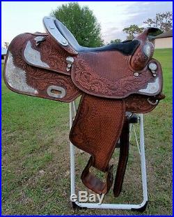 AUTOGRAPHED Dale Chavez 16.5 Western Pleasure Show Saddle