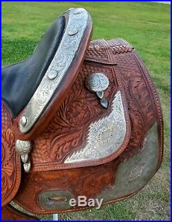 AUTOGRAPHED Dale Chavez 16.5 Western Pleasure Show Saddle