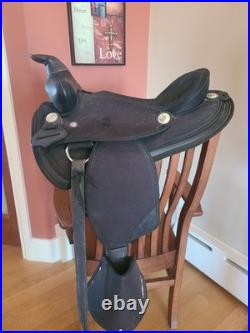 Abetta 20501-2 Pony Youth Western Horse Saddle 11 Inch Seat Size/24 Cinch