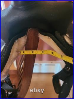 Abetta 20501-2 Pony Youth Western Horse Saddle 11 Inch Seat Size/24 Cinch