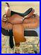 Adult_Western_Trail_Premium_Leather_Suede_Seat_Horse_Saddle_With_Silver_Conchos_01_bbq