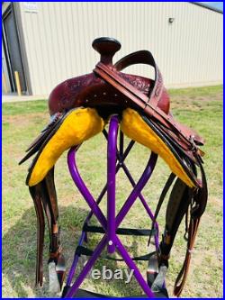 Adults Argentinian Western Trail/Pleasure Horse Saddle-Free Tack set 15 to 20