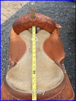 Alamo Barrel Racing Saddle 15 in