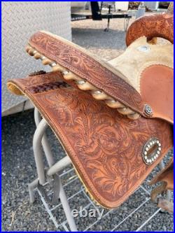 Alamo Barrel Racing Saddle 15 in