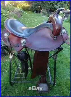 Alleghany Mountain trail saddle 16 1/2 Lightly used. Excellent condition