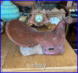 Antique Islamic Turkmen Buzkashi Horse Saddle