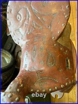 Antique Islamic Turkmen Buzkashi Horse Saddle