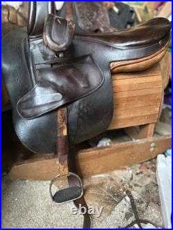 Antique Re Worked Side Saddle