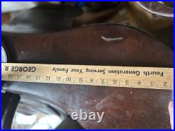Antique Re Worked Side Saddle