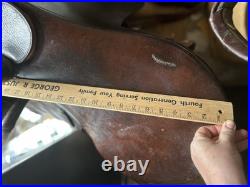 Antique Re Worked Side Saddle