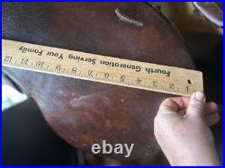 Antique Re Worked Side Saddle
