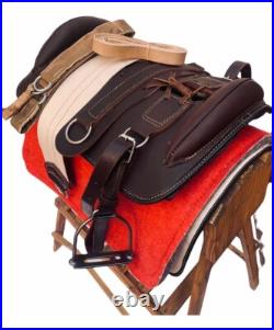 Argentine GAUCHO Horse SADDLE Leather + Bridle Rein Bit Stirrups Western Rawhide