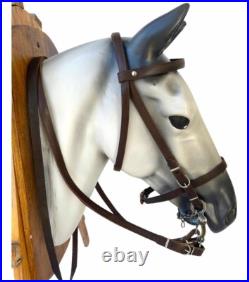 Argentine GAUCHO Horse SADDLE Leather + Bridle Rein Bit Stirrups Western Rawhide