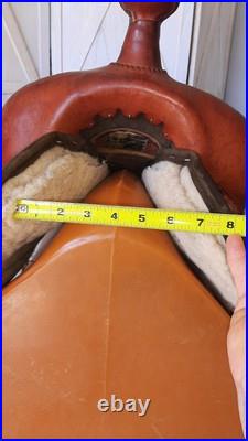 Auburn Outdoors Camo Western Saddle 16/Reg