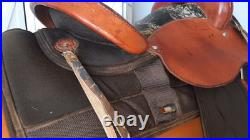 Auburn Outdoors Camo Western Saddle 16/Reg