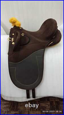 Australian Stock Horse Tack Synthetic Saddle, All Size 10-22 For Horse F/Ship