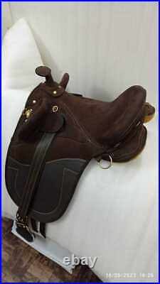Australian Stock Horse Tack Synthetic Saddle, All Size 10-22 For Horse F/Ship