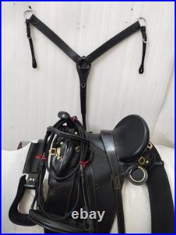 Australian Stock Leather Horse Tack Saddle With All Accessories 15