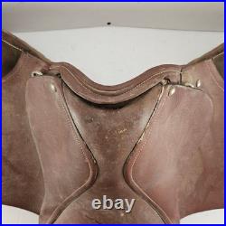 Australian Stock Saddle Brown Leather Horse Saddle Endurance Trail Western Style