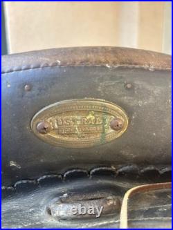 Australian Stock Saddle High Seat 17 Brown Leather Trail Endurance Saddle