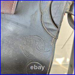 Australian Stock Saddle High Seat 17 Brown Leather Trail Endurance Saddle