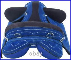 Australian Stock Synthetic Suede Saddle Tack With Matching Set