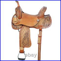 BH 16 In COMFYTACK Western Horse Barrel Racing Trail Pleasure American Leather