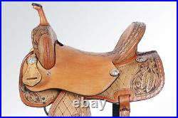 BH 16 In COMFYTACK Western Horse Barrel Racing Trail Pleasure American Leather