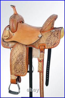 BH 16 In COMFYTACK Western Horse Barrel Racing Trail Pleasure American Leather