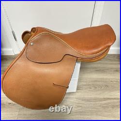 Barnsby Close Contact English Saddle 16.5 Made in England For Stalker