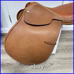 Barnsby Close Contact English Saddle 16.5 Made in England For Stalker