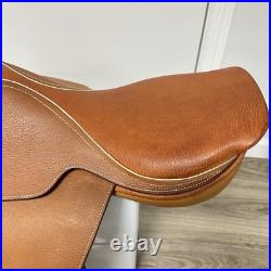 Barnsby Close Contact English Saddle 16.5 Made in England For Stalker