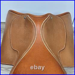 Barnsby Close Contact English Saddle 16.5 Made in England For Stalker