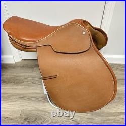 Barnsby Close Contact English Saddle 16.5 Made in England For Stalker