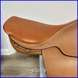 Barnsby Close Contact English Saddle 16.5 Made in England For Stalker