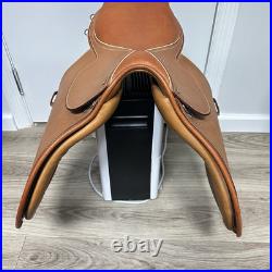 Barnsby Close Contact English Saddle 16.5 Made in England For Stalker