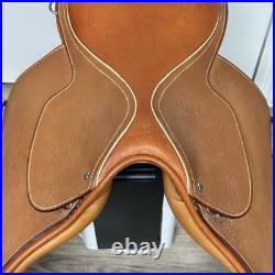 Barnsby Close Contact English Saddle 16.5 Made in England For Stalker