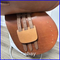 Barnsby Close Contact English Saddle 16.5 Made in England For Stalker