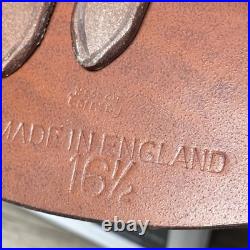 Barnsby Close Contact English Saddle 16.5 Made in England For Stalker