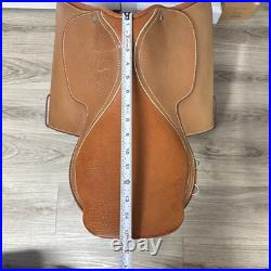 Barnsby Close Contact English Saddle 16.5 Made in England For Stalker