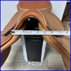 Barnsby Close Contact English Saddle 16.5 Made in England For Stalker