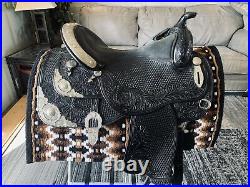 Beautiful 17 Dale Chavez Western Show Saddle