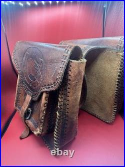 Beautiful Handcrafted Aztec Horse Saddle (Real Leather)