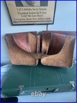 Beautiful Handcrafted Aztec Horse Saddle (Real Leather)