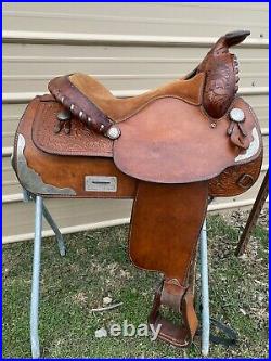 Beautiful Used/vintage Simco15 Western trail /pleasure /show saddle VGC US made