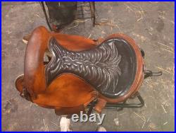 Big Horn Endurance Saddle 16 Seat SQHB 801 Great Western Trail