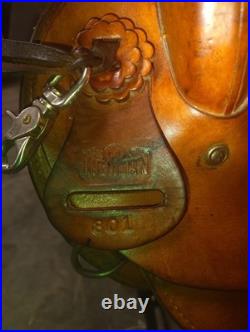 Big Horn Endurance Saddle 16 Seat SQHB 801 Great Western Trail
